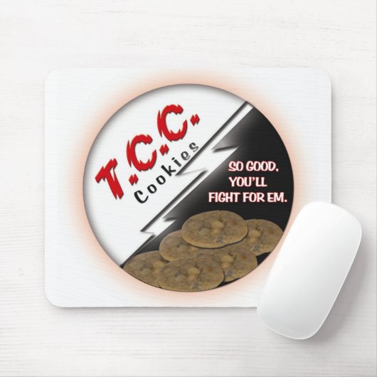 Rundes Logo Mousepad TCC (Mit Mouse)