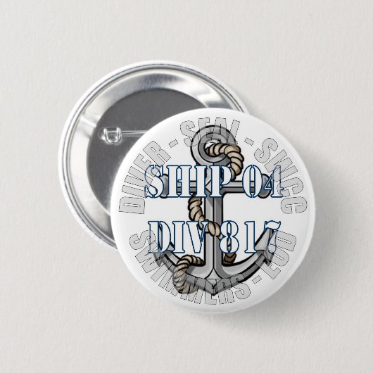 Rundes MARINE-Button Button (Vorne & Hinten)