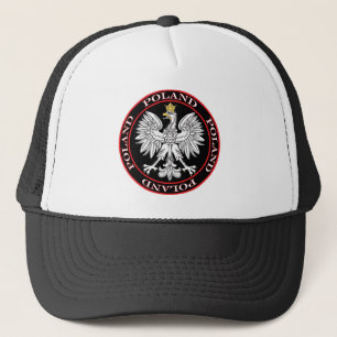 Rundes polnisches Eagle Truckerkappe