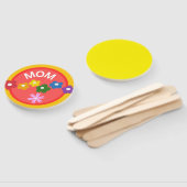 Rundes Programm Baby Shower Handventilatoren Fächer (Non-assembled)