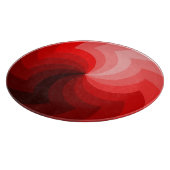 Rundes Rot zwängt Glasschneiden-Brett Schneidebrett (Ecke)