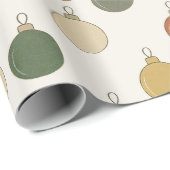 Rundes Trottelchen-Muster Geschenkpapier (Rolleneckpunkt)