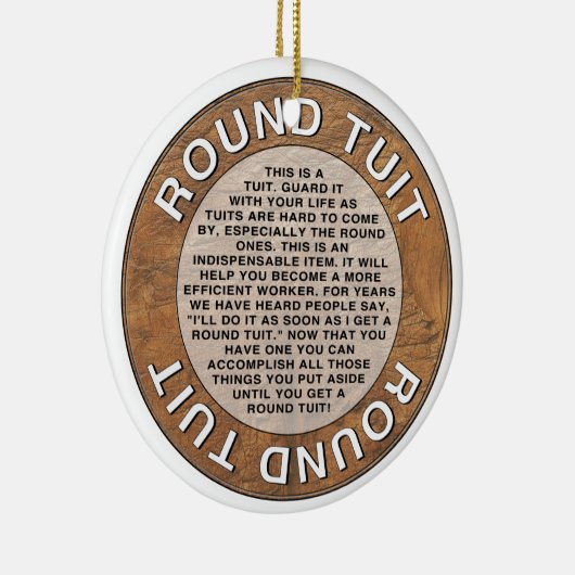 Rundes Tuit Keramikornament (Rechts)