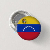 Rundes Venezuela Button (Vorne & Hinten)