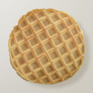 Rundes Waffel-Kissen Rundes Kissen