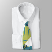 Rundete moderne Rechtecke aus dem Mittelalter Krawatte (Gebunden)