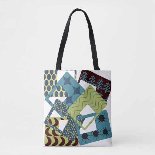 Rundete moderne Rechtecke aus dem Mittelalter Tasche (Vorderseite)