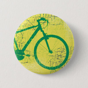 Rundfahrradgrün Button