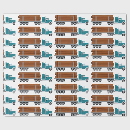 Rundfahrt Geschenkpapier (Flach)