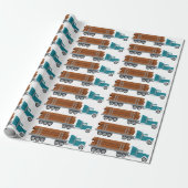 Rundfahrt Geschenkpapier (Ungerollt)