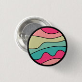 Rundfarbe Abstrakt 160422(01) Button (Vorne & Hinten)