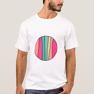 Rundfarbe Abstrakt 160422(02) T - Shirt