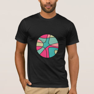 Rundfarbe Abstrakt 160422(04) T - Shirt