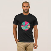 Rundfarbe Abstrakt 160422(05) T - Shirt (Vorne ganz)