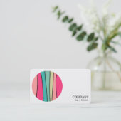 Rundfarben Abstrakt 160422 (01) Foto Visitenkarte (Stehend Vorderseite)