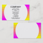 Rundfeld - Farbübergang 01 Visitenkarte (Vorne/Hinten)