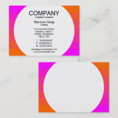 Rundfeld - Farbübergang 02 Visitenkarte (Vorne/Hinten)