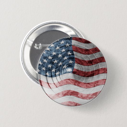 Rundflagge Button (Vorne & Hinten)