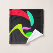 Rundformen Badhandtuch Set (Waschlappen)