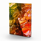 Rundformen, die von rot zu grün übergehen fotoblock (Rechts)