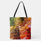 Rundformen, die von rot zu grün übergehen tasche (Vorderseite)