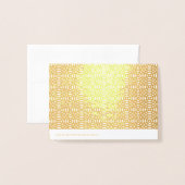 Rundformen nahtlos folienkarte (Rückseite mit Umschlag)