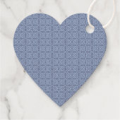 Rundformen nahtlos geschenkanhänger (Rückseite)