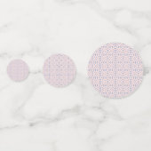 Rundformen nahtlos konfetti (Vorderseiten)