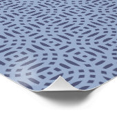 Rundformen nahtlos poster (Ecke)