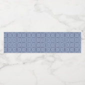 Rundformen nahtlos wasserflaschenetikett (Einzelnes Label)