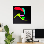 Rundformen Poster (Heimbüro)