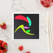 Rundformen Serviette (Beispiel)