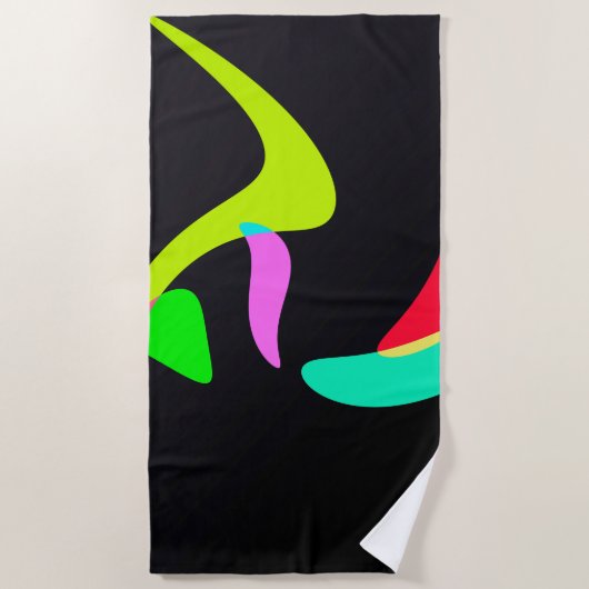 Rundformen Strandtuch (Vorderseite)