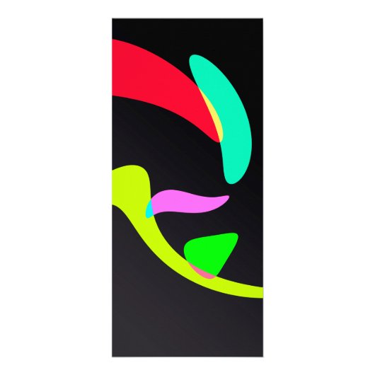 Rundformen Werbekarte (Hinten)