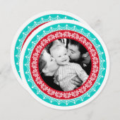 Rundfunk-Feiertagsfotos Feiertagskarte (Vorne/Hinten)