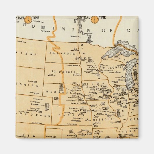 Rundfunkstationen der Vereinigten Staaten Magnet (Vorne)