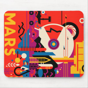 Rundgang auf dem Mars Mousepad