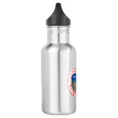 Rundgang der Türme Klettersteig Carabiner Edelstahlflasche (Links)