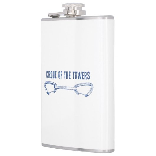 Rundgang der Türme Klettersteig Quickziehung Flachmann (Links)