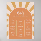 Rundgang durch das Meilenstein-Poster der Sonne Poster (Vorne)