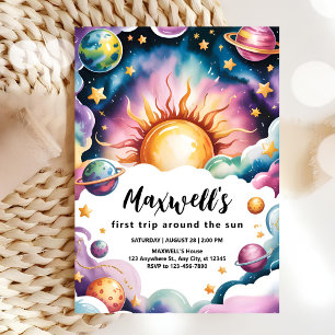 Rundgang durch den Sonnenseewald Junge 1. Geburtst Einladung