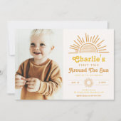 Rundgang durch die Sonne | Boho Birthday Einladung (Vorderseite)