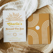 Rundgang durch die Sonne | Boho Birthday Einladung