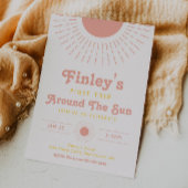 Rundgang durch die Sonne | Boho Birthday Einladung