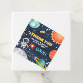 Rundgang um den Sun Outer Space Square Geschenkanhänger (Beispiel)