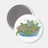 Rundgarten Magnet (Vorderseite/Rückseite)