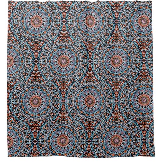 Rundgeometrie Duschvorhang (Vorderseite)