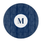 Rundglas-Schneidplatte Schneidebrett (Vorderseite)