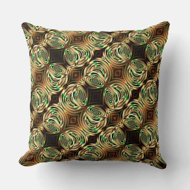 Rundgold- oder Glastitel Kissen (Vorderseite)