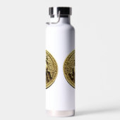 Rundgoldmünze, Trinkflasche (Rechts)